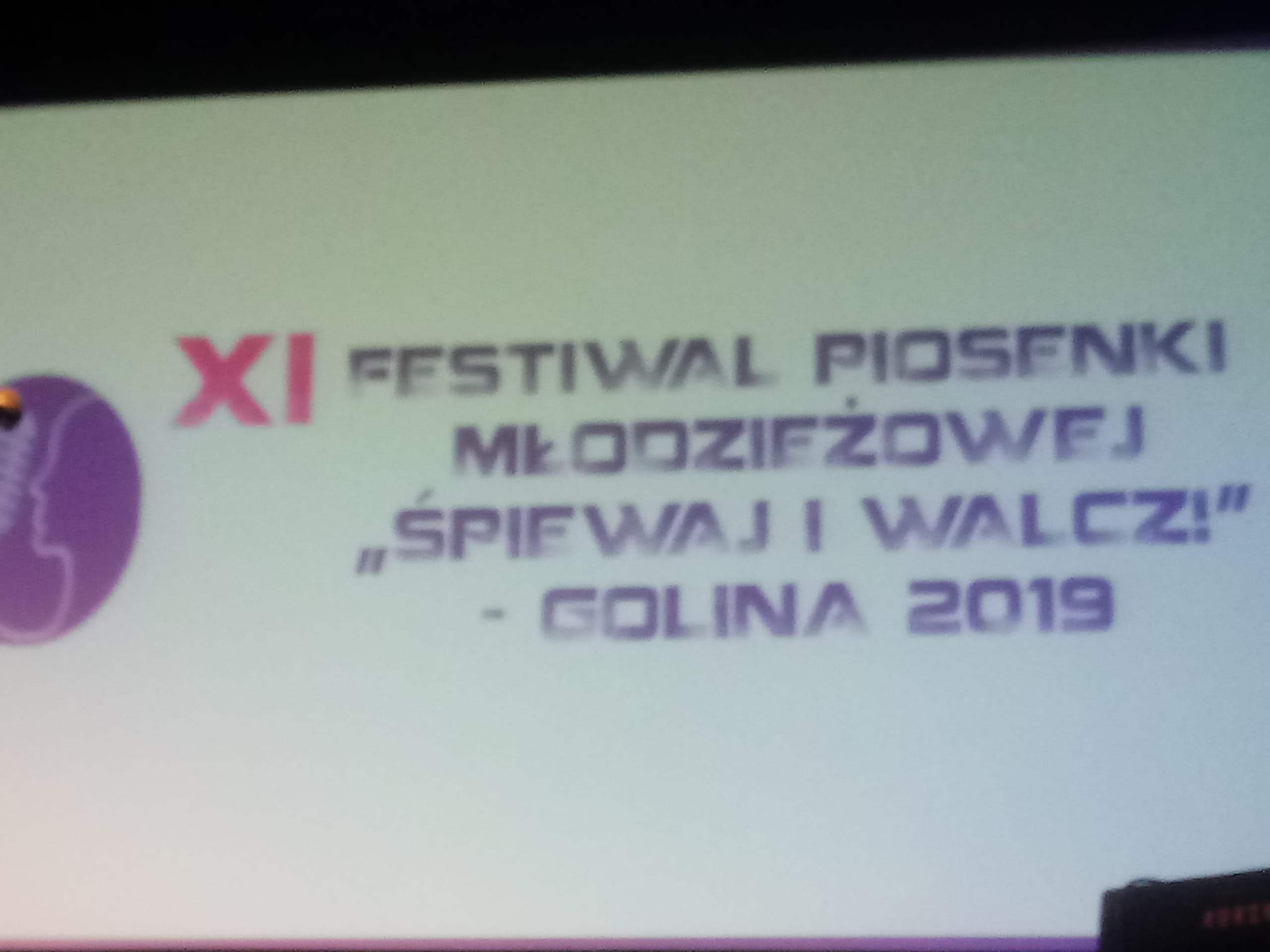 XI Festiwalu Piosenki Modzieowej PIEWAJ I WALCZ! Golina 2019