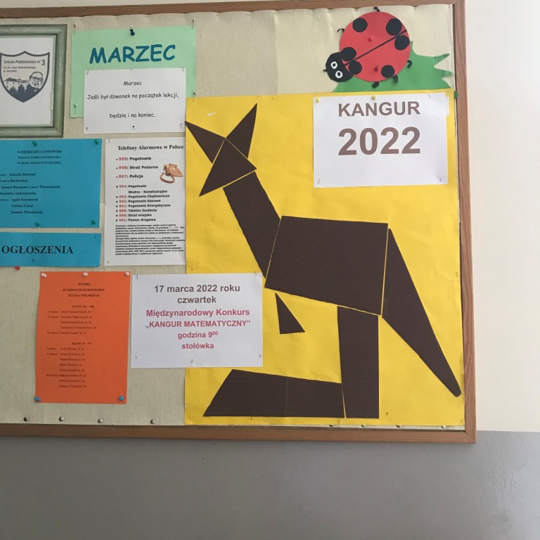 Midzynarodowy Konkurs Kangur Matematyczny 2022