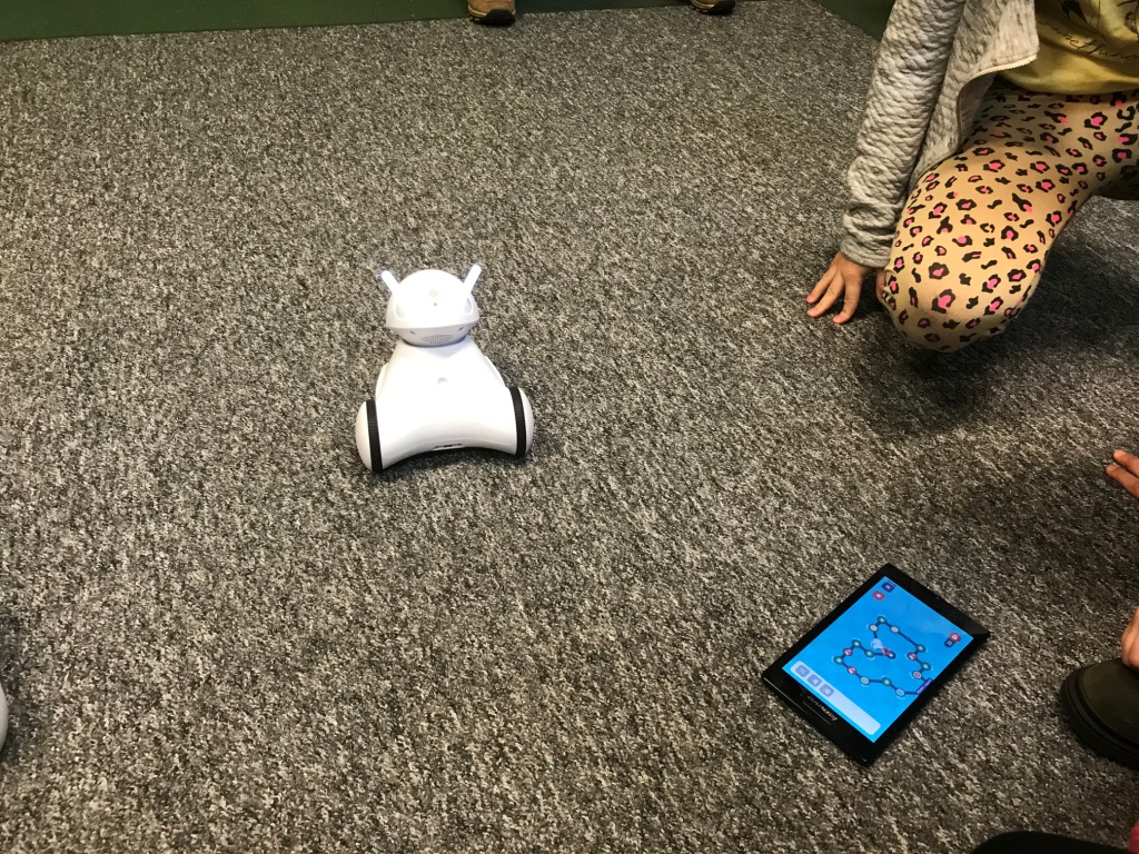 Roboty na lekcji informatyki w klasach drugich