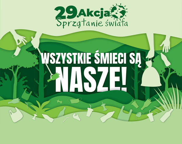 Plakat akcji Sprztanie wiata - Polska 2022