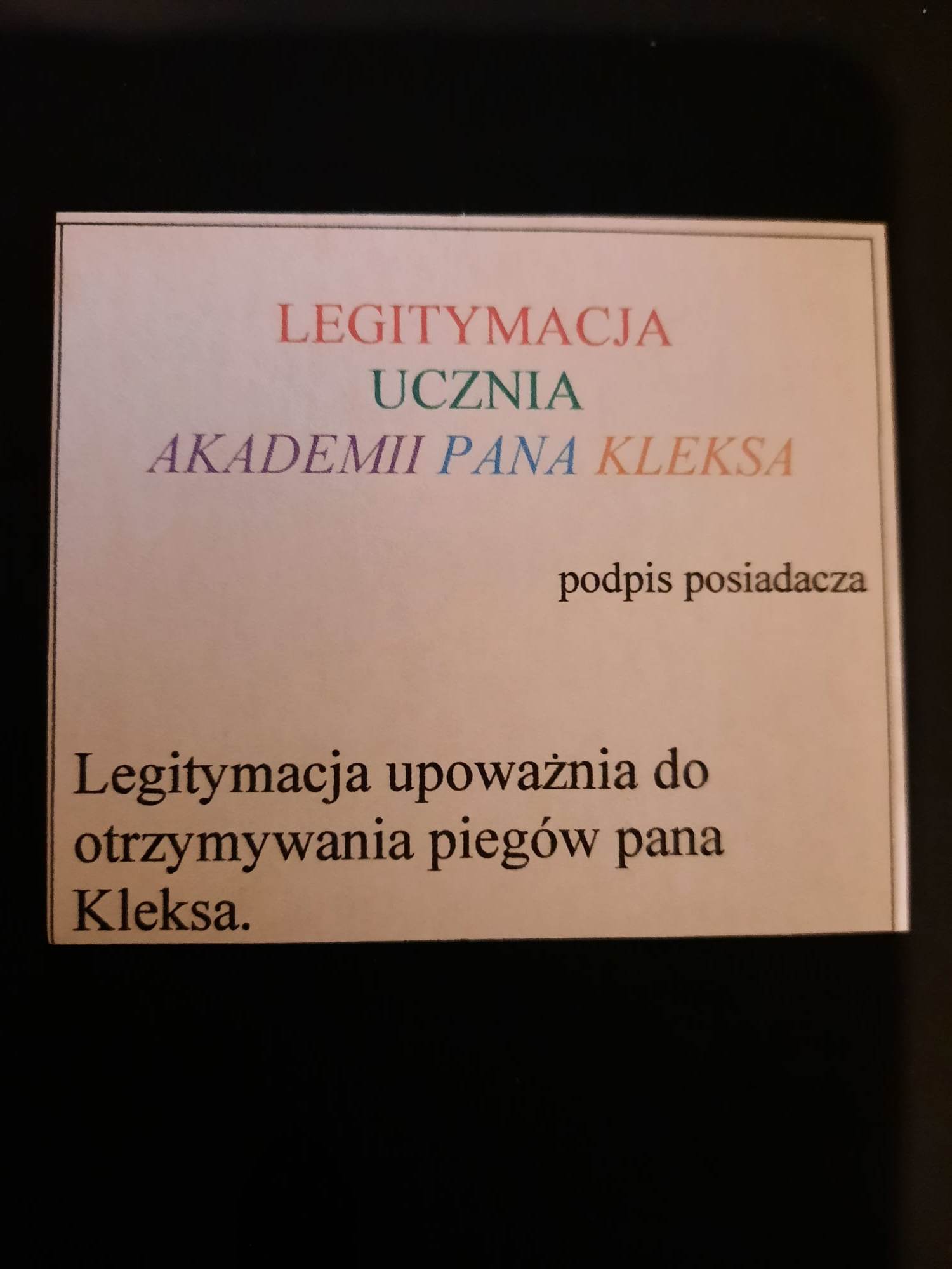 J. Polski - I ty moesz by uczniem Akademii pana Kleksa 4b
